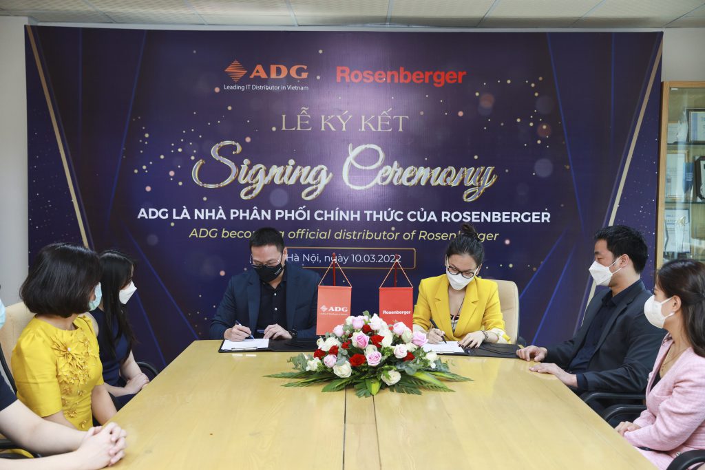 ADG Distribution và Rosenberger ký kết hợp tác trở thành nhà phân phối rosenberger 